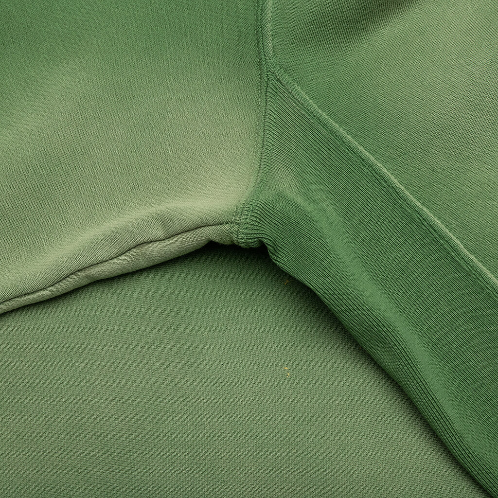 Track Cut Off Crewneck - Green - Image 3