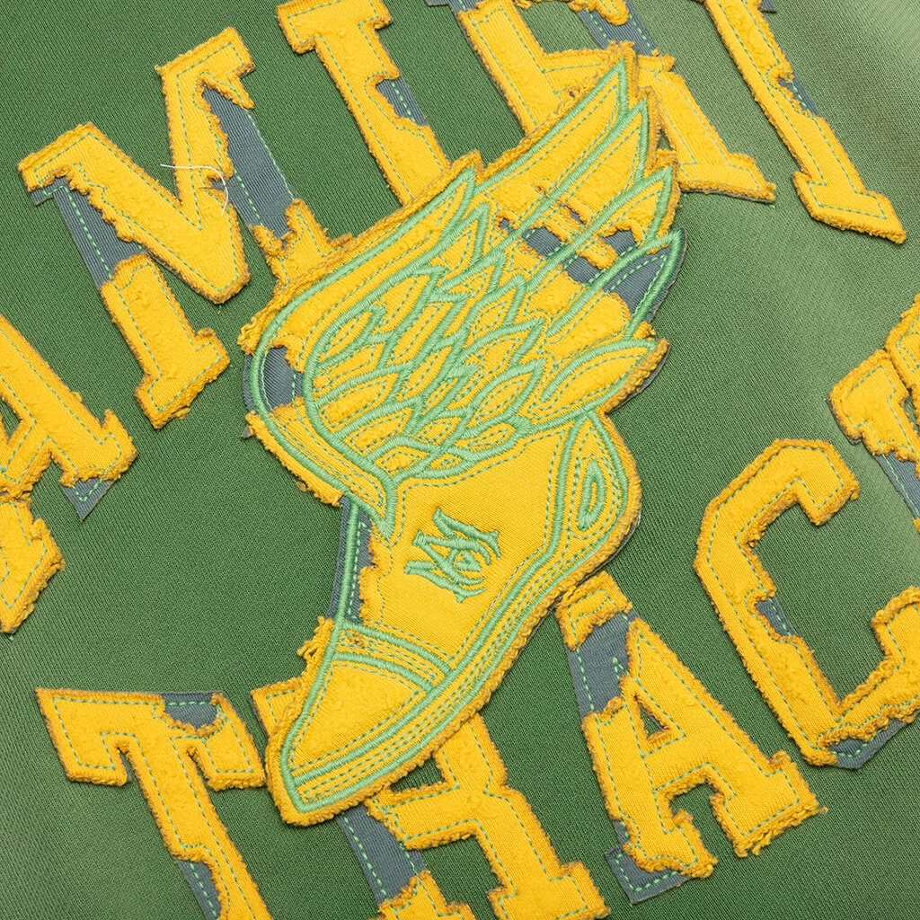 Track Cut Off Crewneck - Green - Image 5