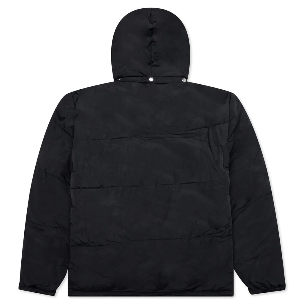 Trees in Wind Puffer Jacket - Black - Image 2
