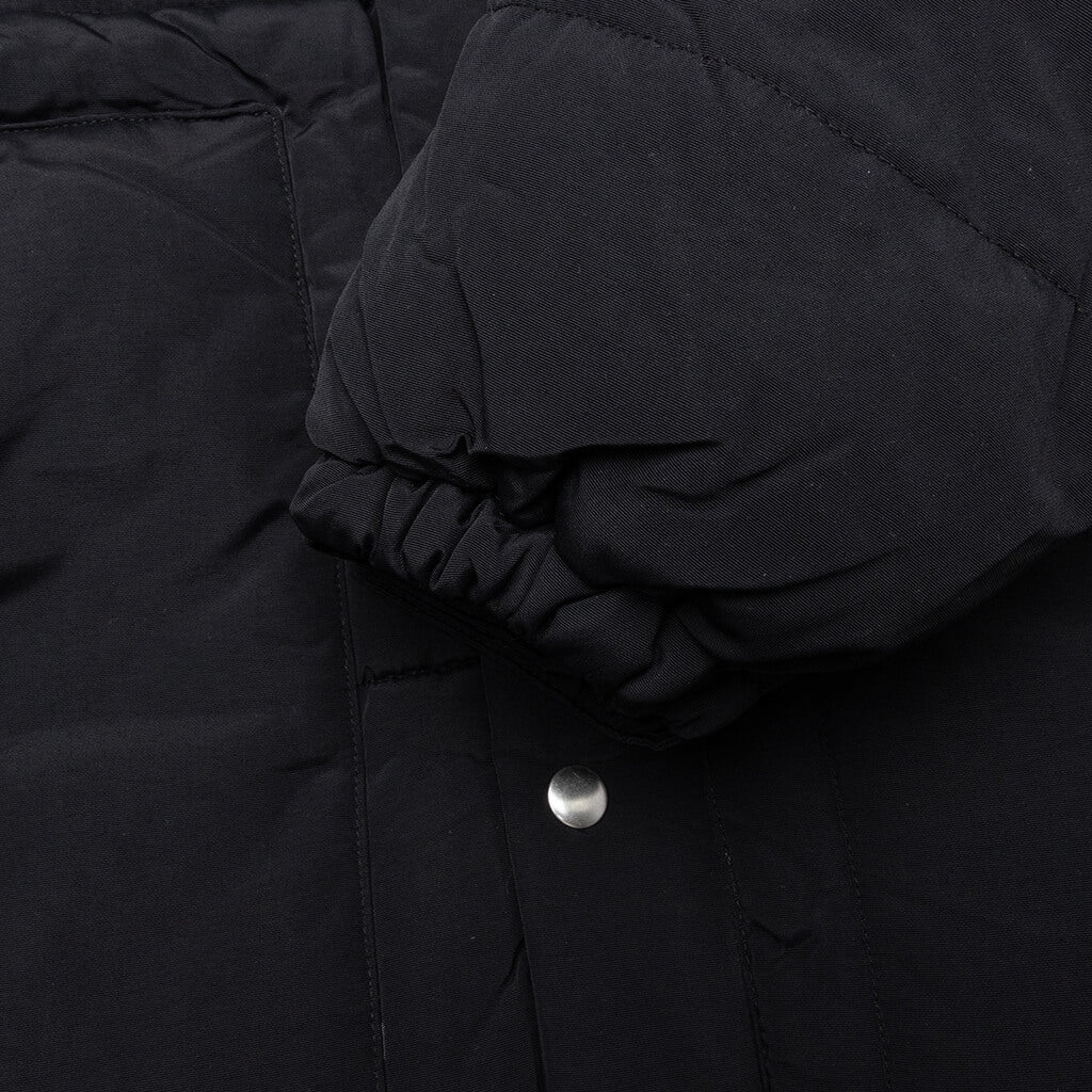 Trees in Wind Puffer Jacket - Black - Image 4