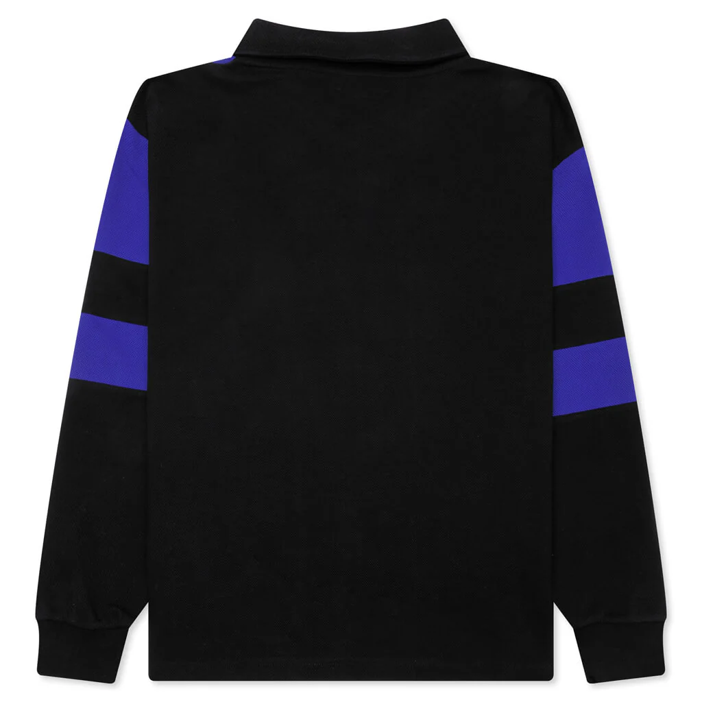 Trespass Rugby Polo - Black - Image 2