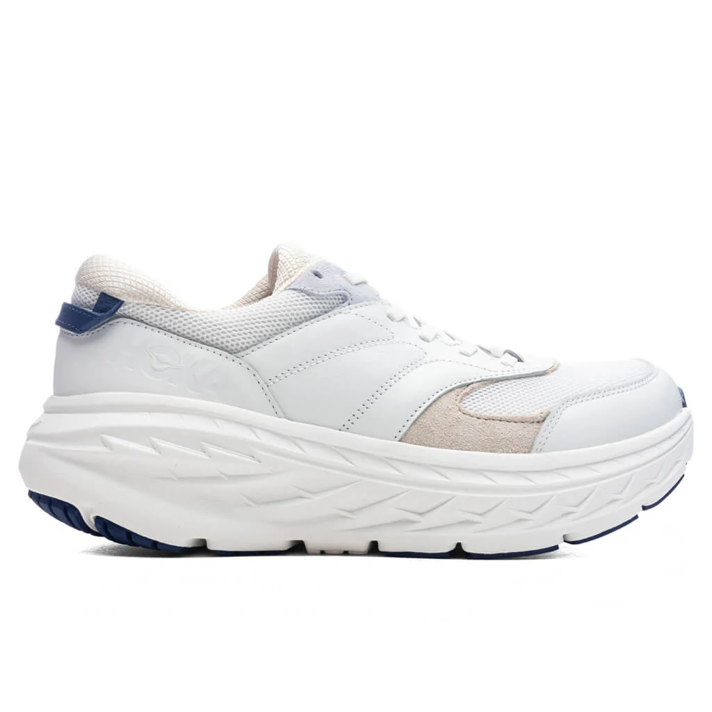 Bondi L - White/Bellwether Blue