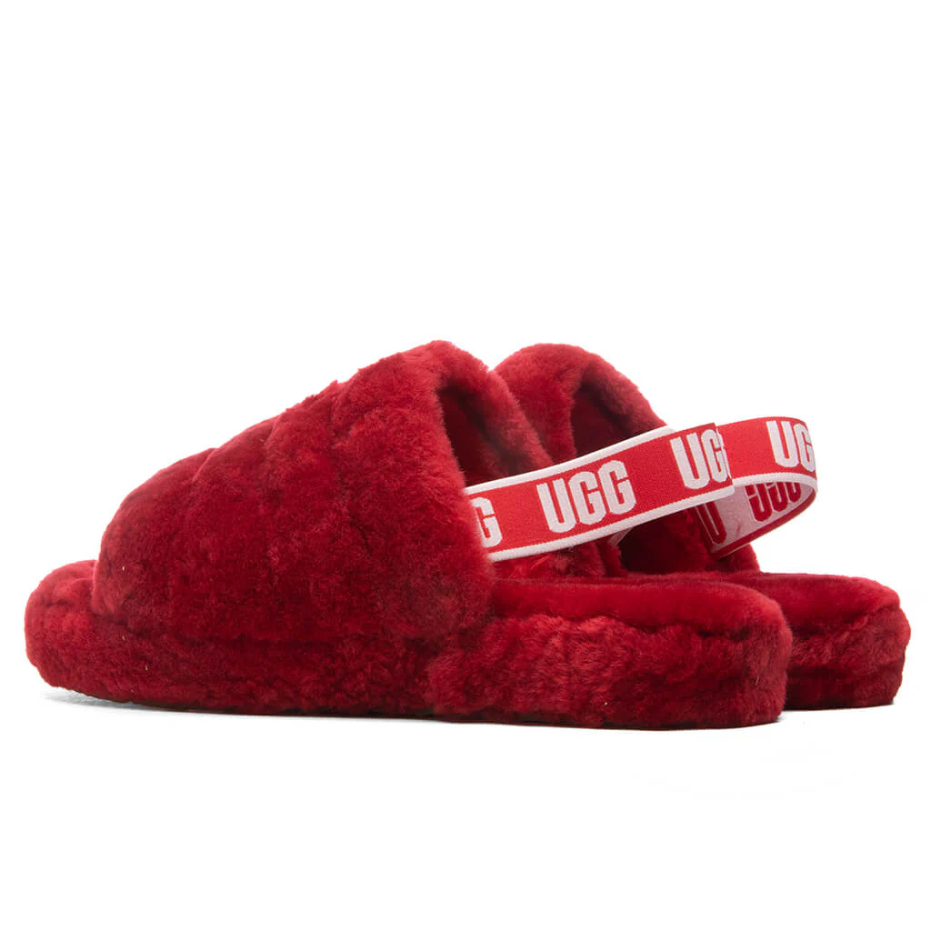 Kids Fluff Yeah Slide - Ribbon Red - Image 3