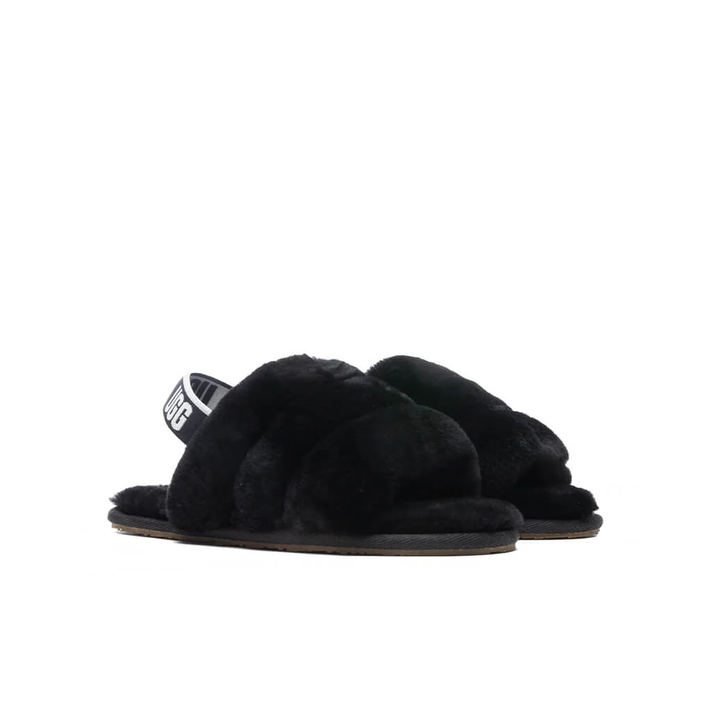 Toddlers Fluff Yeah Slide - Black - Image 2