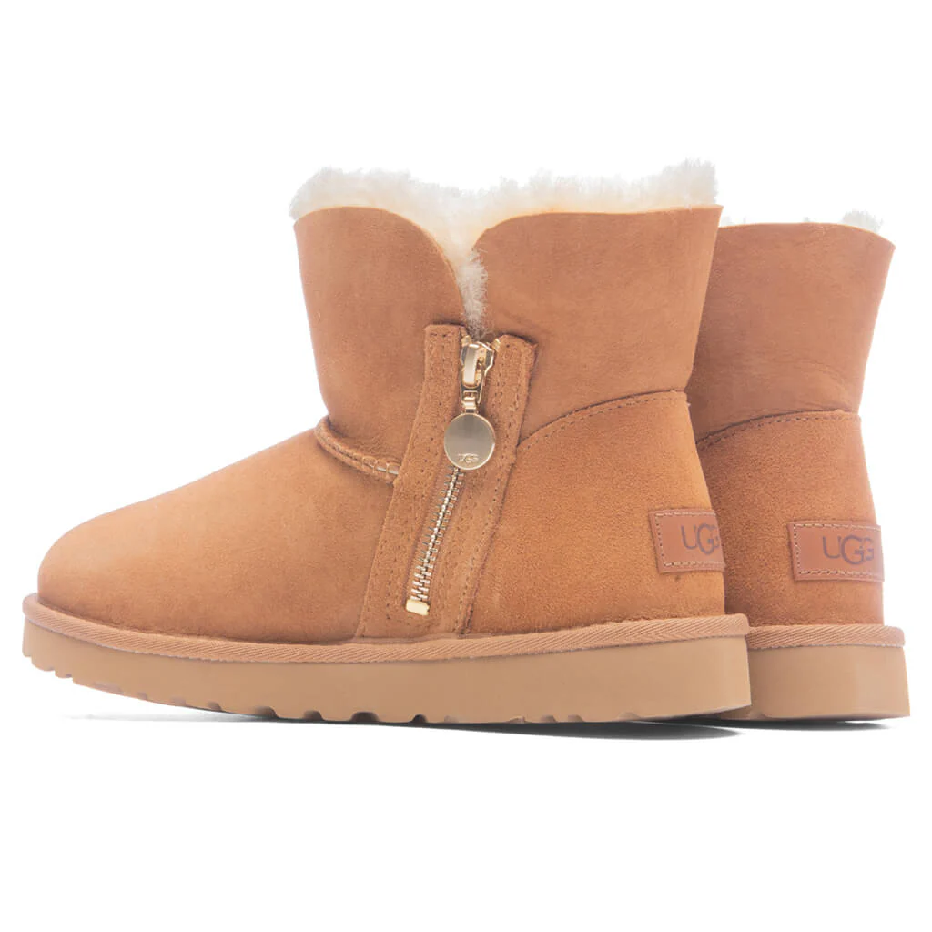Women's Bailey Zip Mini - Chestnut - Image 3
