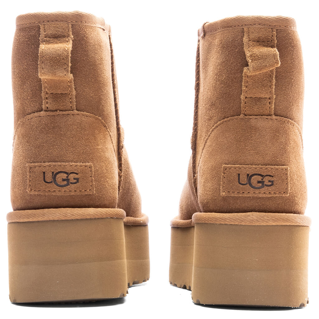 Women's Classic Mini Platform Boot - Chestnut - Image 4