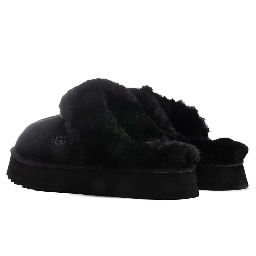 Women's Disquette Slipper - Black - Image 3