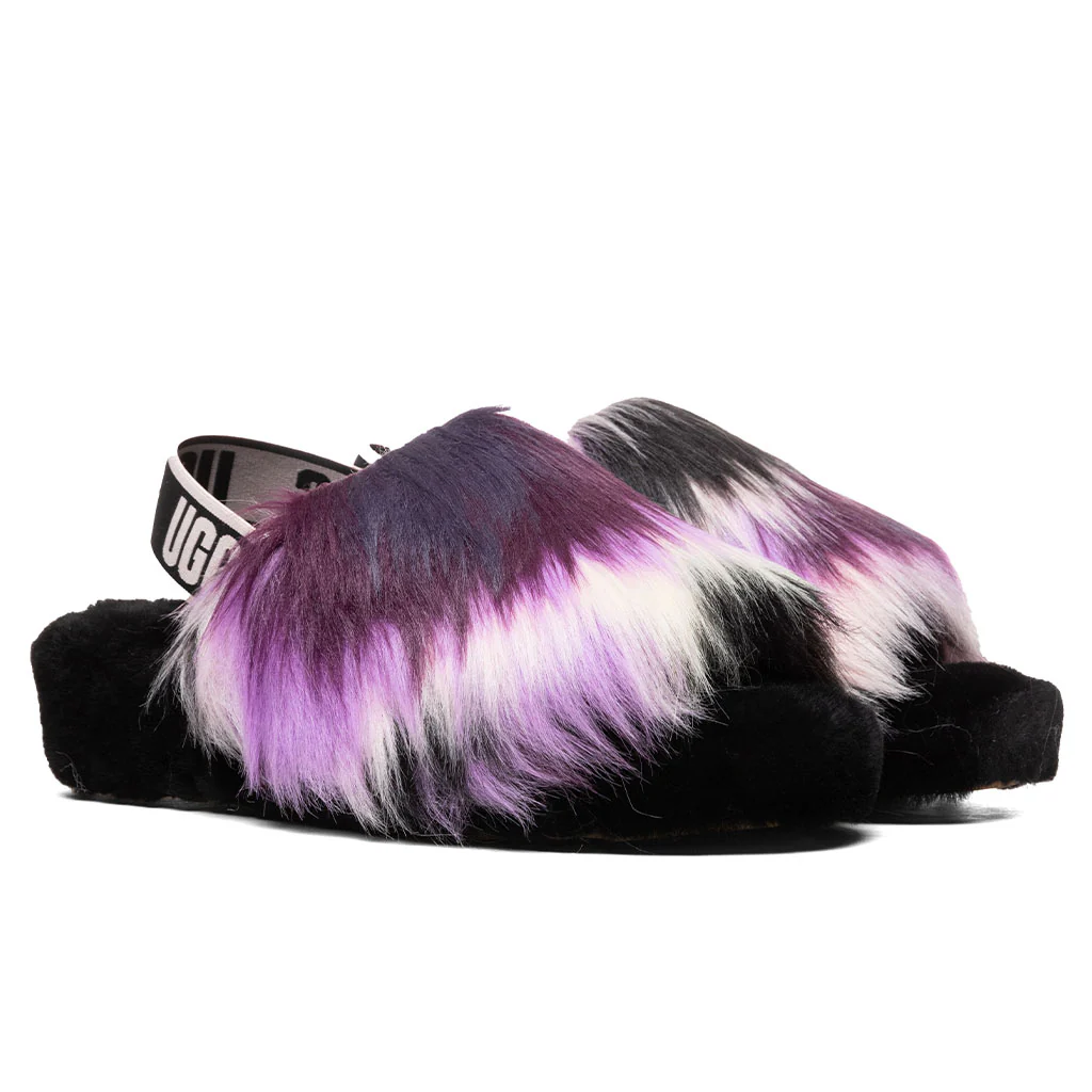 Women's Fluff Yeah Slide - Tie Dye Magnolia - Image 2