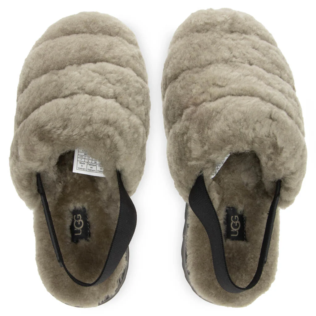 Women's Super Fluff Slipper - Burnt Olive - Image 4
