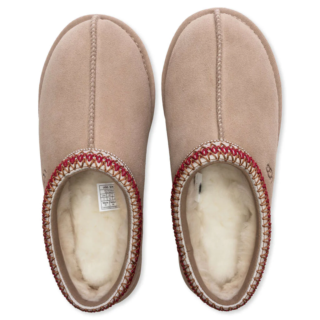 Women's Tasman Slipper - Sand/Dark Cherry - Image 4