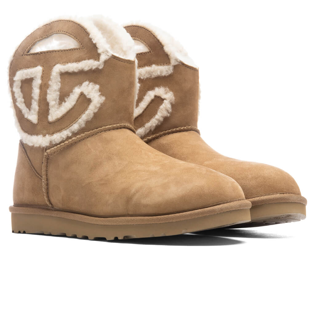 UGG x Telfar Logo Mini Boot - Chestnut - Image 2
