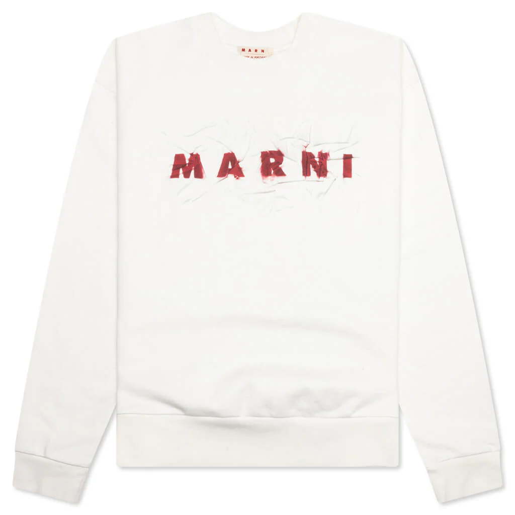 Logo Sweatshirt - Natural White