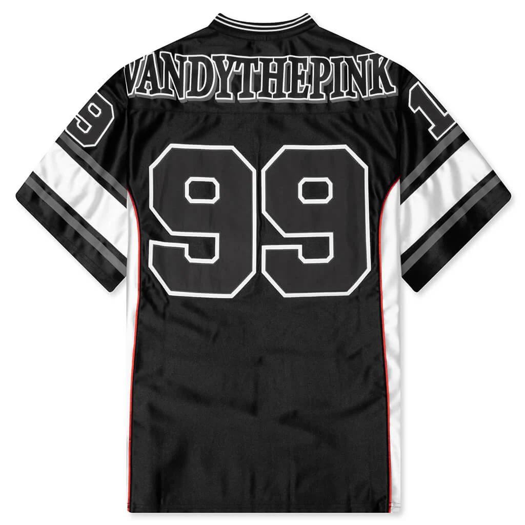 Eye Logo Football Jersey - Black - Image 2
