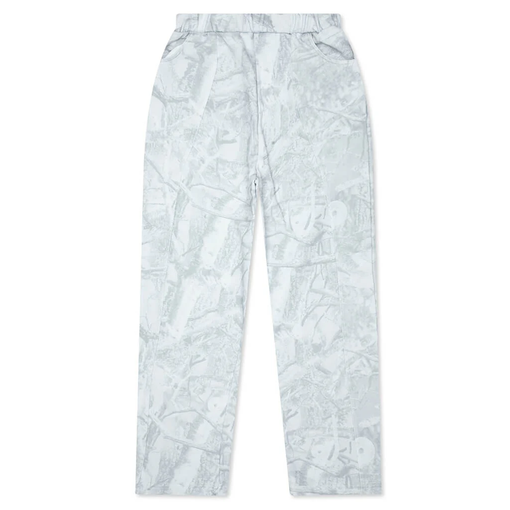 Hunting Camo Sweatpants - Snow White