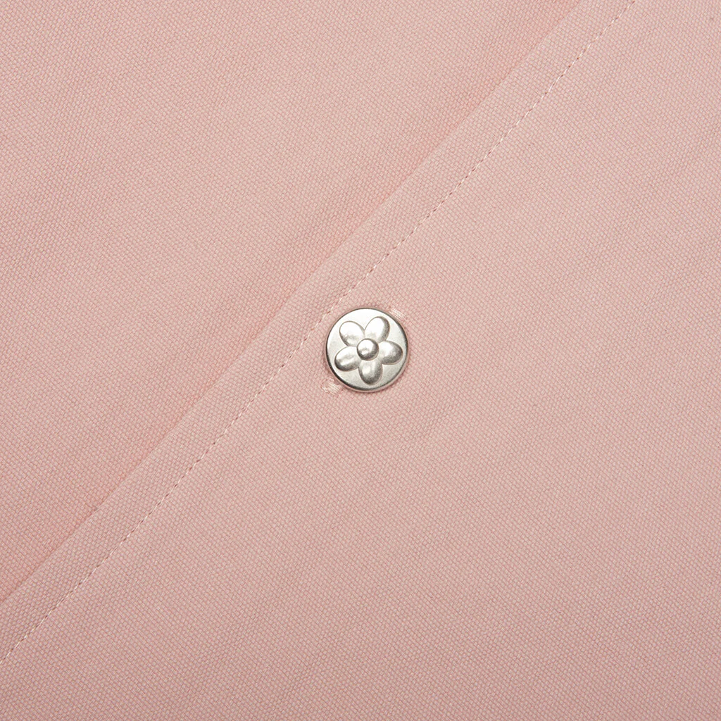 Rabbit Work Button Shirt - Pink - Image 4