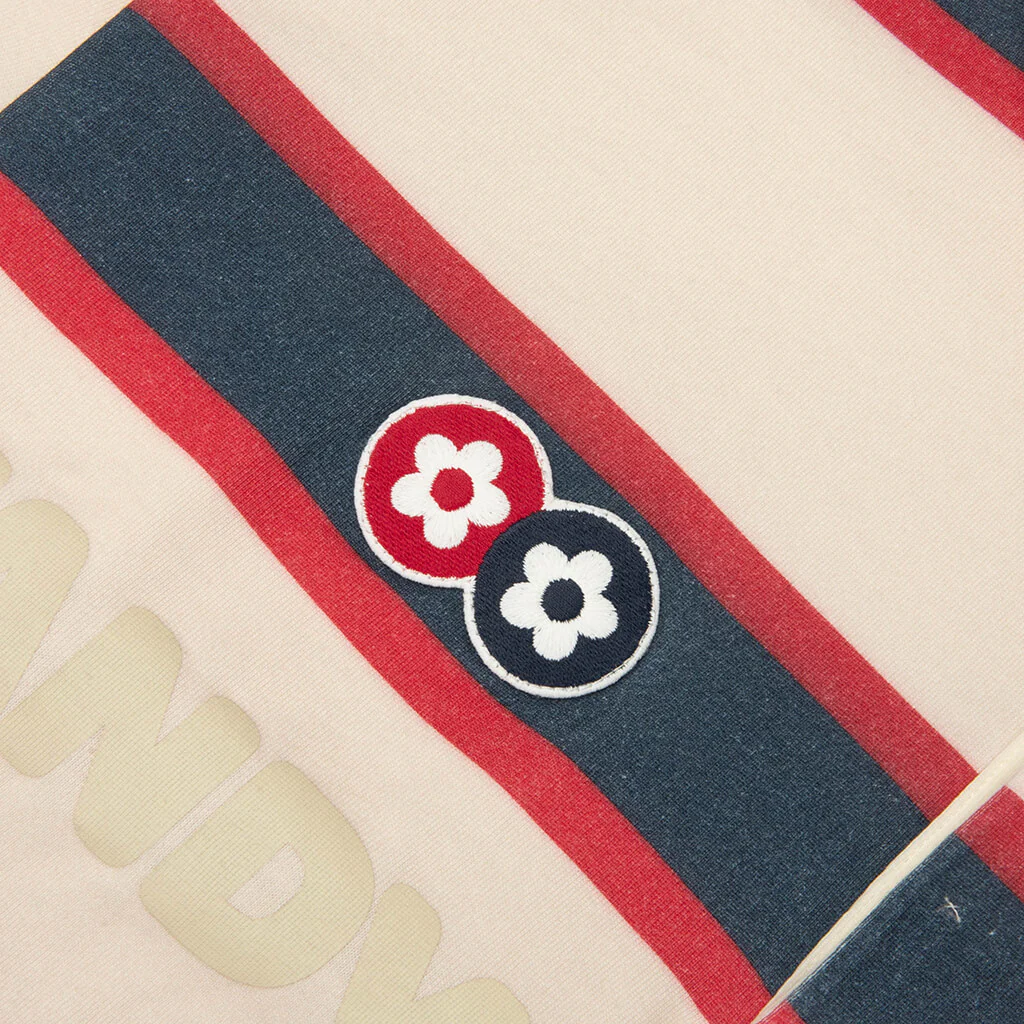 Stripe L/S Rugby - Beige - Image 3