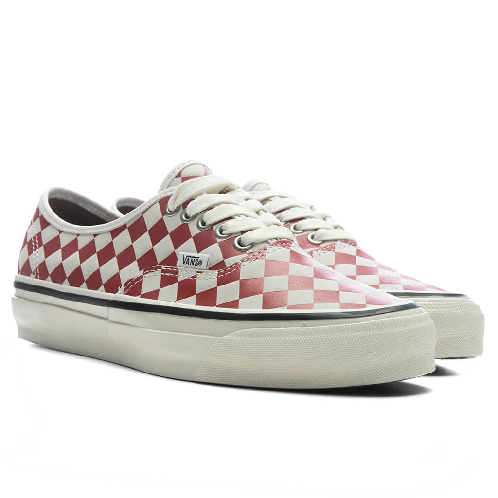 Premium LX Authentic 44 Diamond - Checkerboard Red/Marshmallow White - Image 5