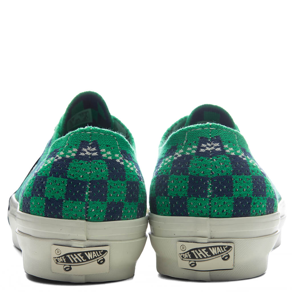 Premium LX Authentic 44 EK Punk Check - Green/Navy - Image 4