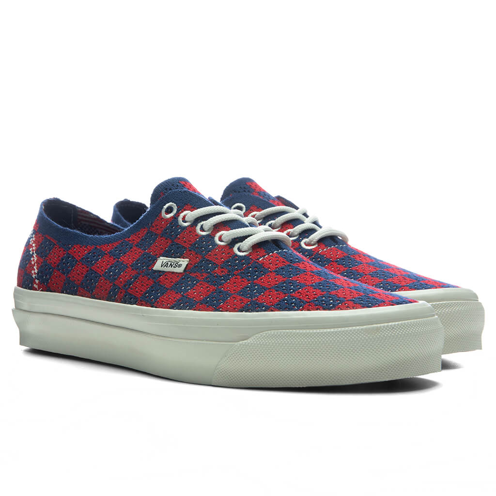 Premium LX Authentic 44 EK Punk Check - Red/Blue - Image 2