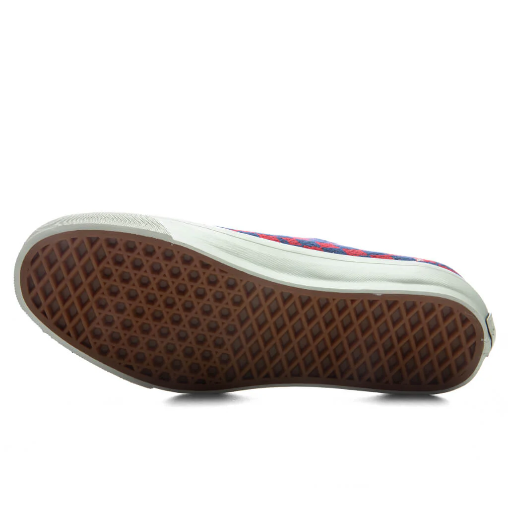 Premium LX Authentic 44 EK Punk Check - Red/Blue - Image 6