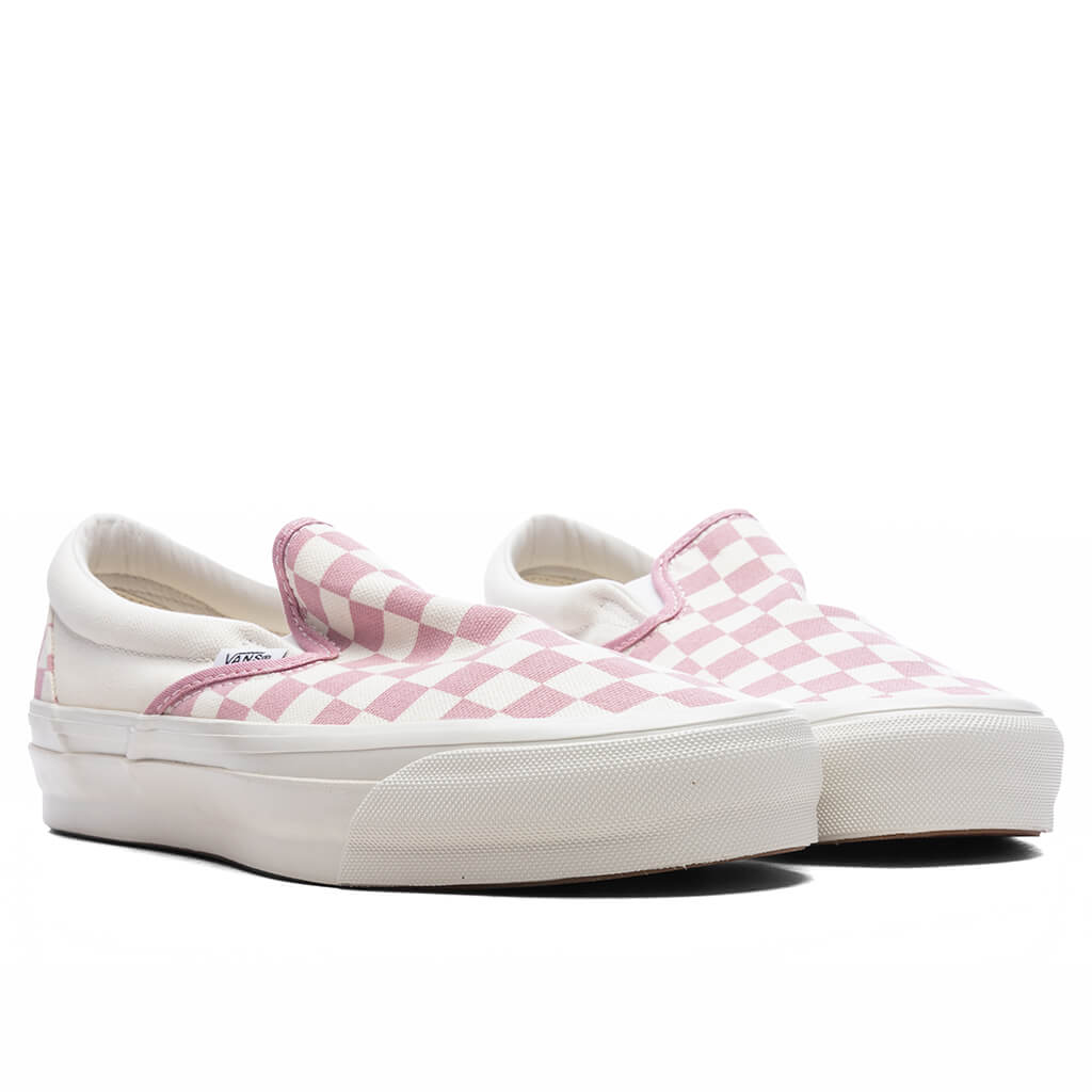 Premium Classic Slip-On 98 - Checkerboard Pink - Image 2