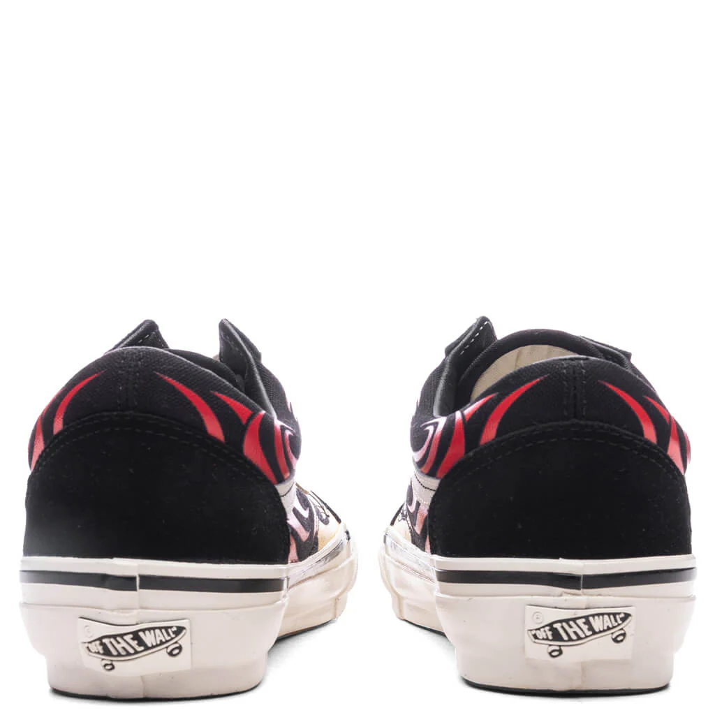 Premium Old Skool Y2K Flame - Black/White - Image 4