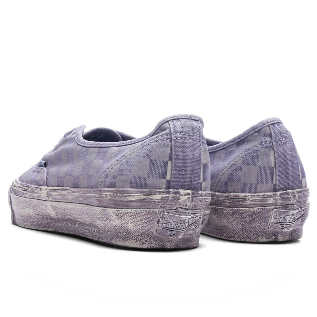 LX Authentic Reissue 44 - Dip Dye Checkerboard Lavender Gray - Image 3