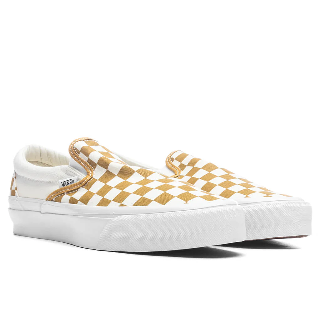 Slip-On Reissue 98 LX - Checkerboard Harvest Gold - Image 2