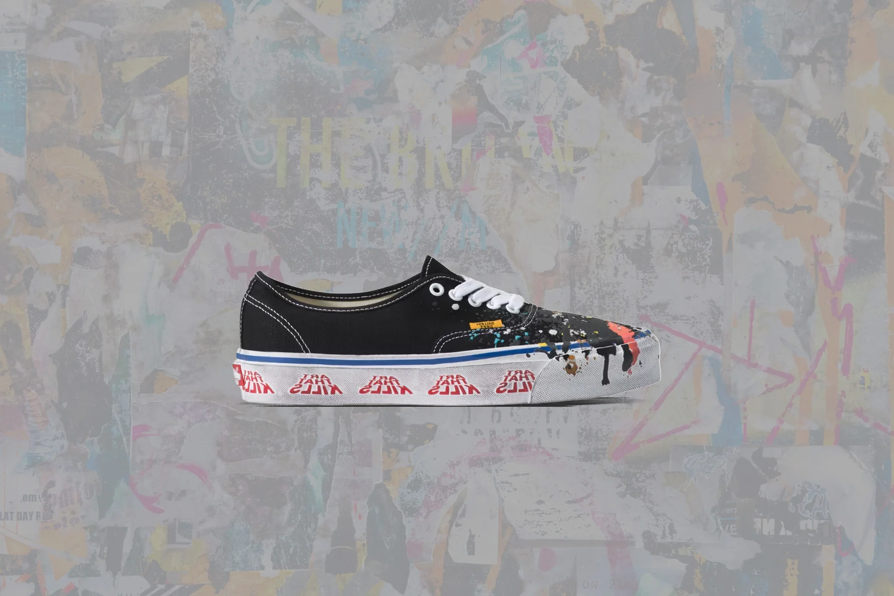 Vans x Gallery Dept. OTW Authentic 44 - Canvas Paint - Image 5