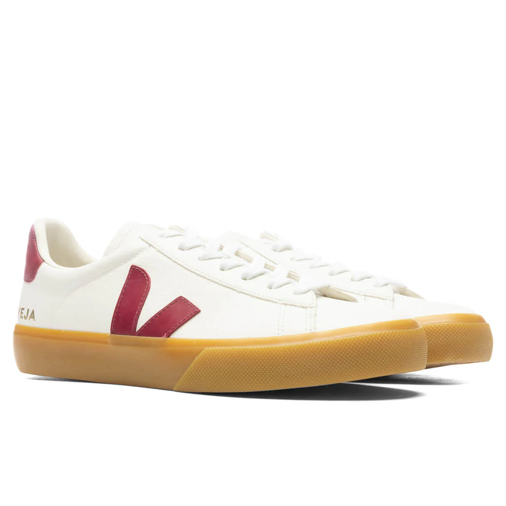 Campo Chromefree Leather - Extra White/Marsala - Image 2