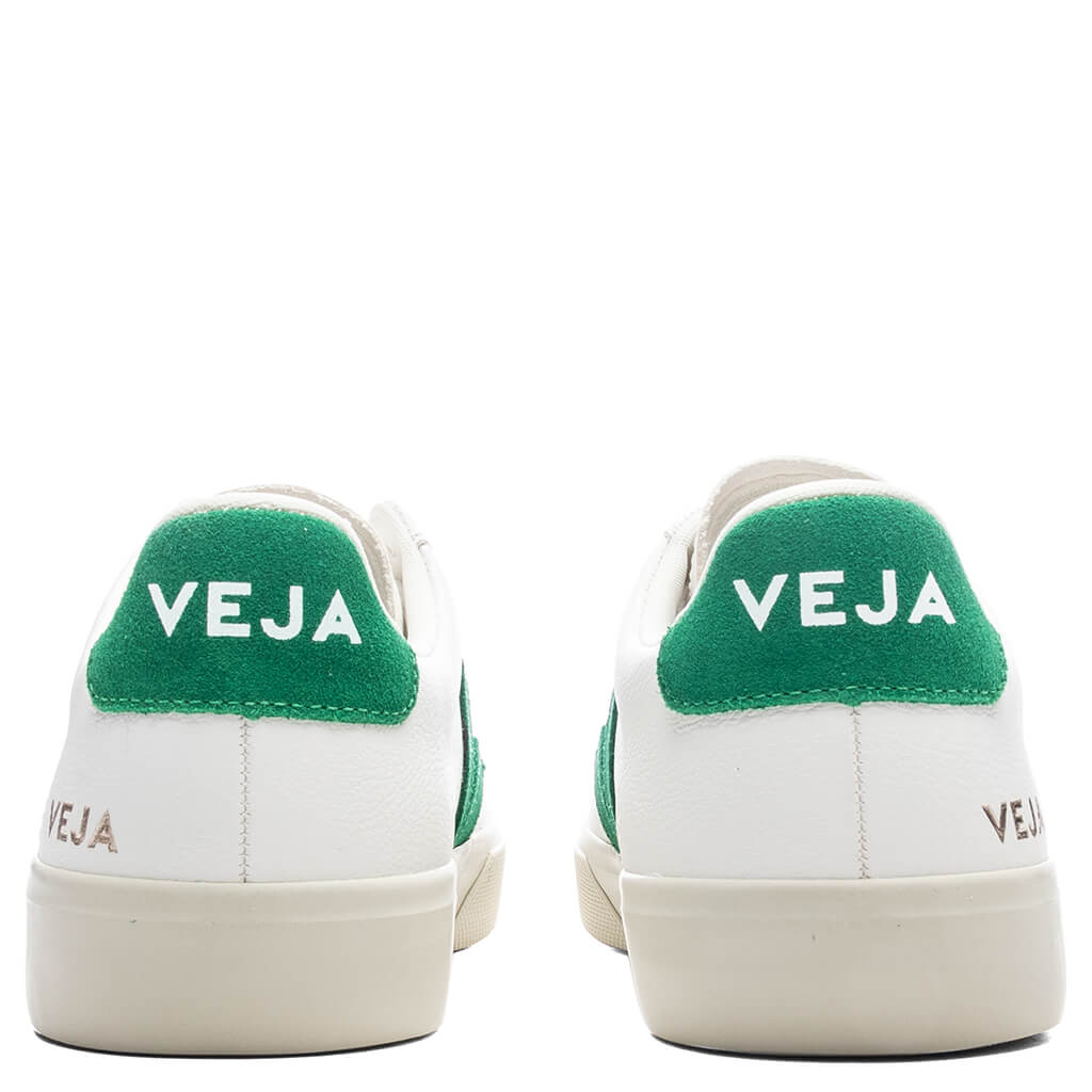 Women's Campo Chromefree Leather - Extra White/Emeraude - Image 4
