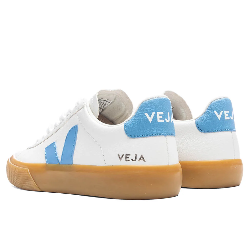 Women's Campo Chromefree Leather - Extra White/Aqua - Image 3