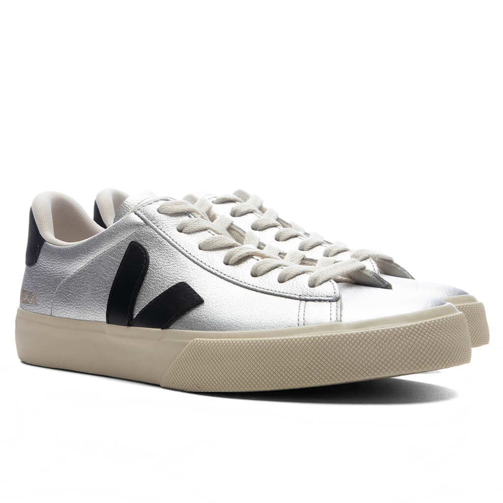Women's Campo Leather - Silver/Black - Image 2