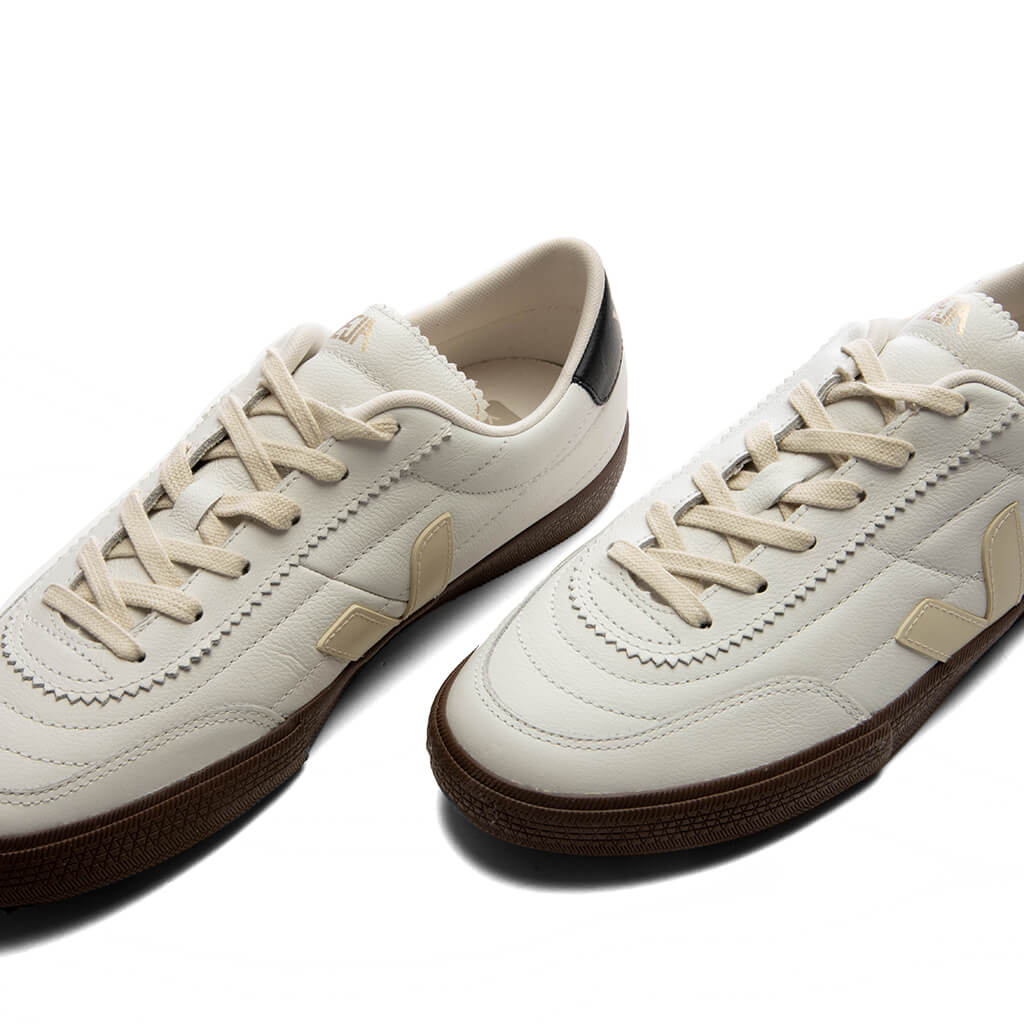 Women's Panenka Leather - White/Black/Bark - Image 5
