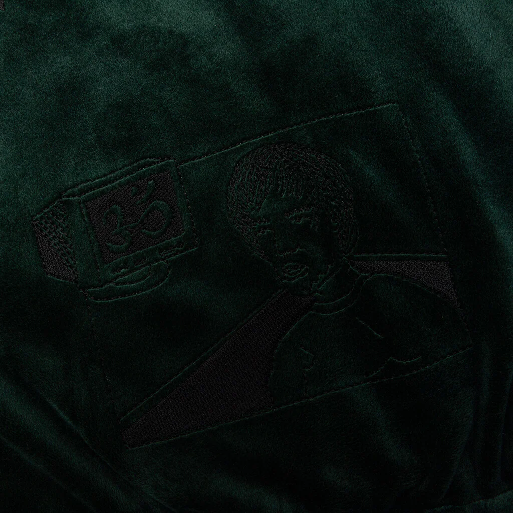 Velour Reversible Jacket - Green - Image 5