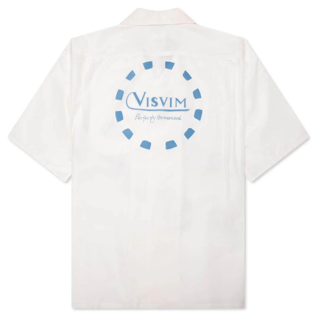 Crosby S/S Silk Shirt - White - Image 2