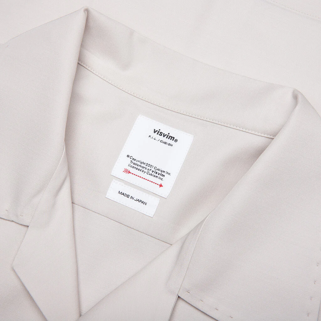 Keesey SP Shirt S/S - Off White - Image 3