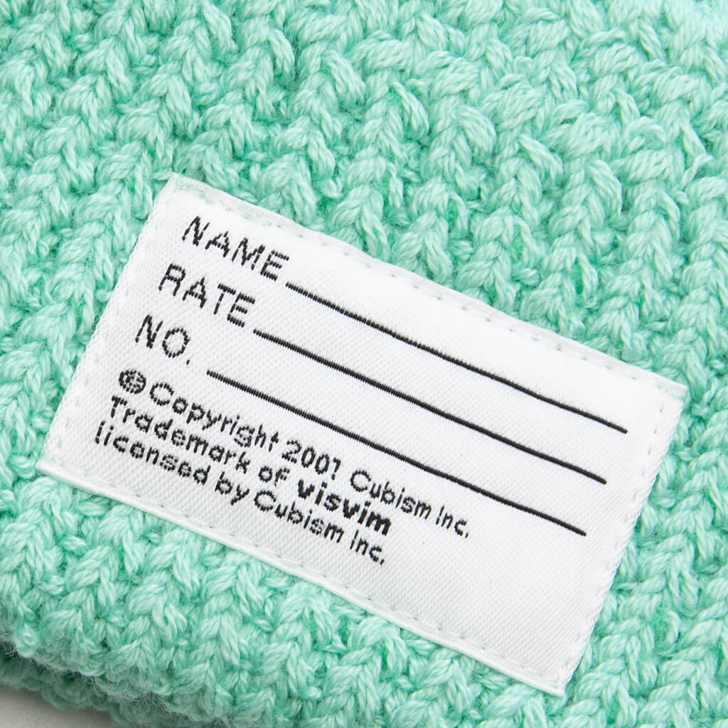Knit Beanie - Light Green - Image 3