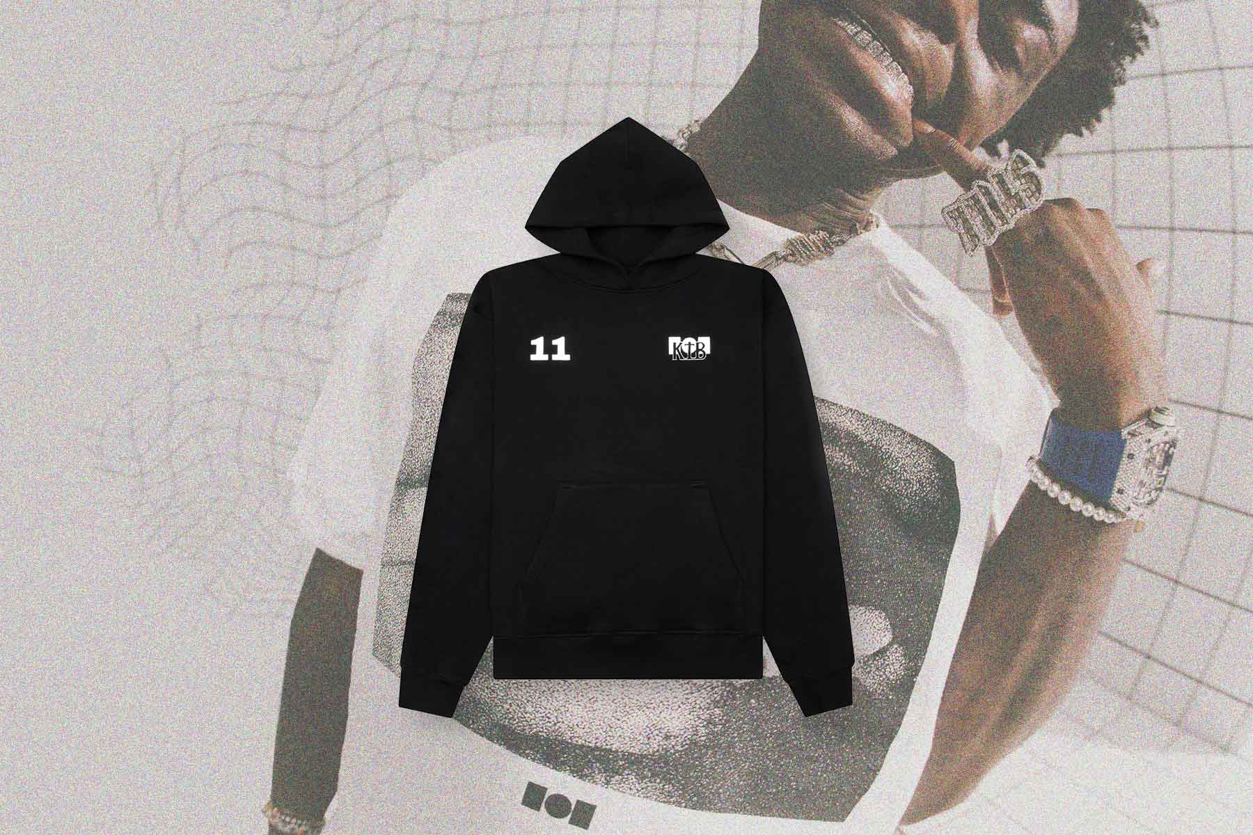 Nahmias x Kodak Black Vulture Hoodie - Black - Image 5