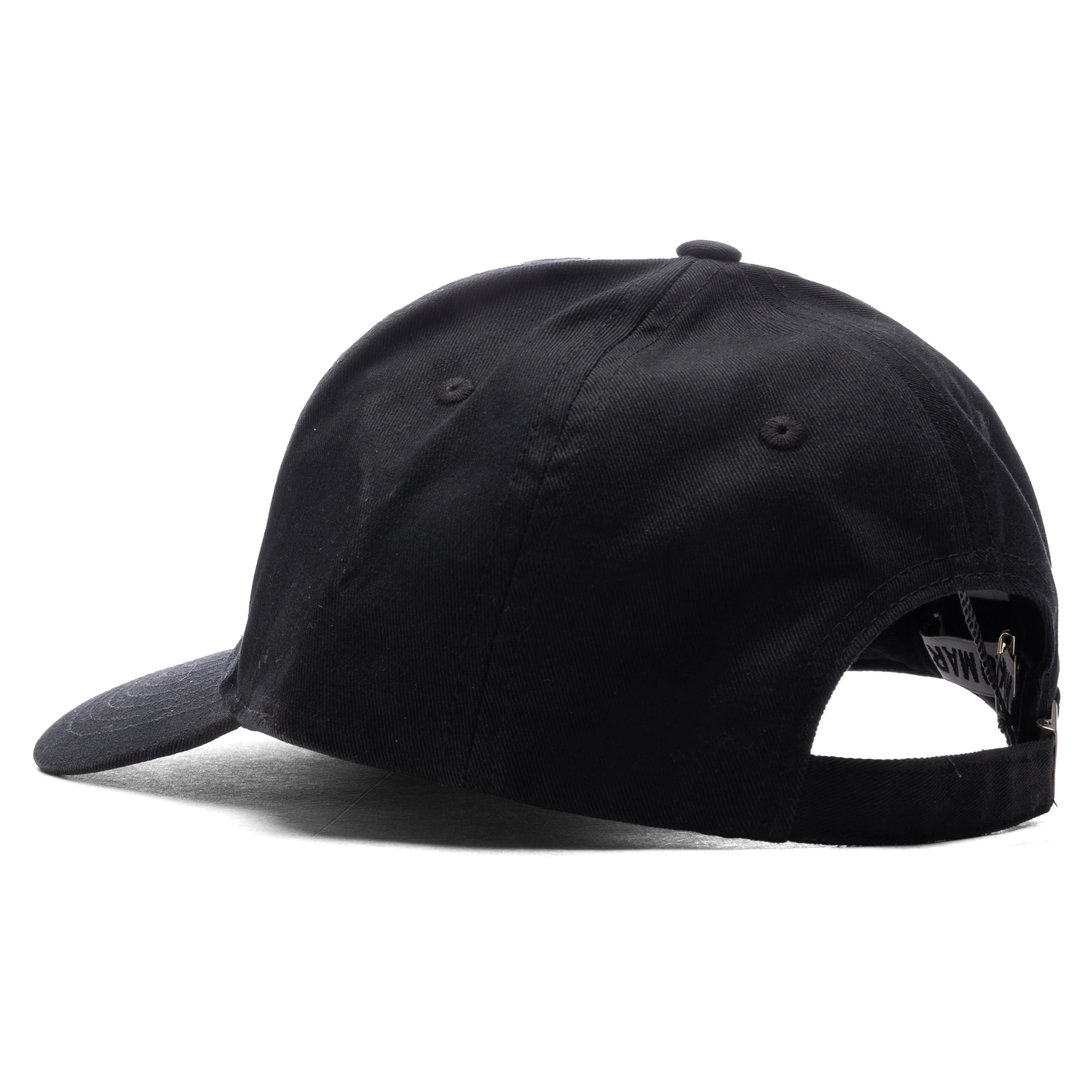 6 Panel Cap Type 1 - Black - Image 3