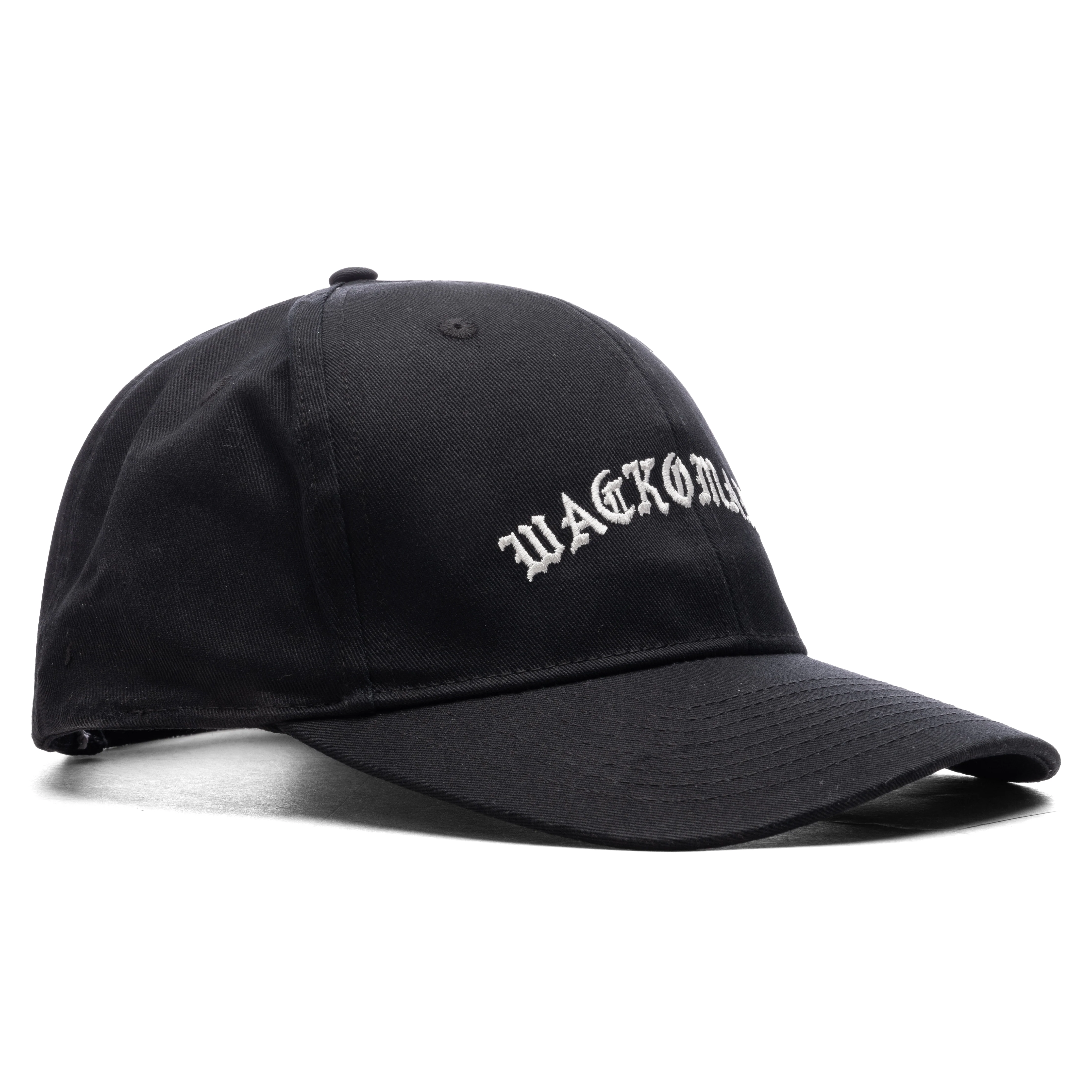 6 Panel Cap Type 1 - Black - Image 4