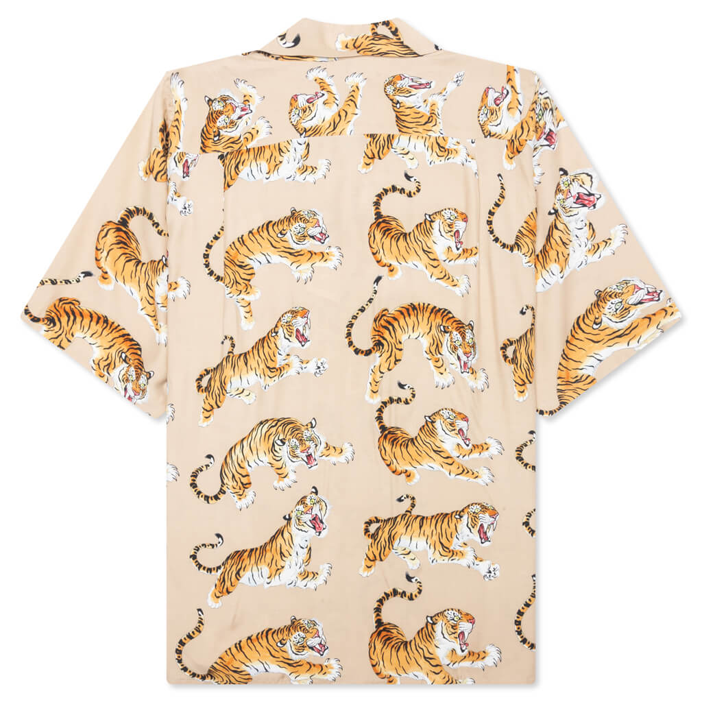 Hawaiian S/S Shirt Type-6 - Beige - Image 2