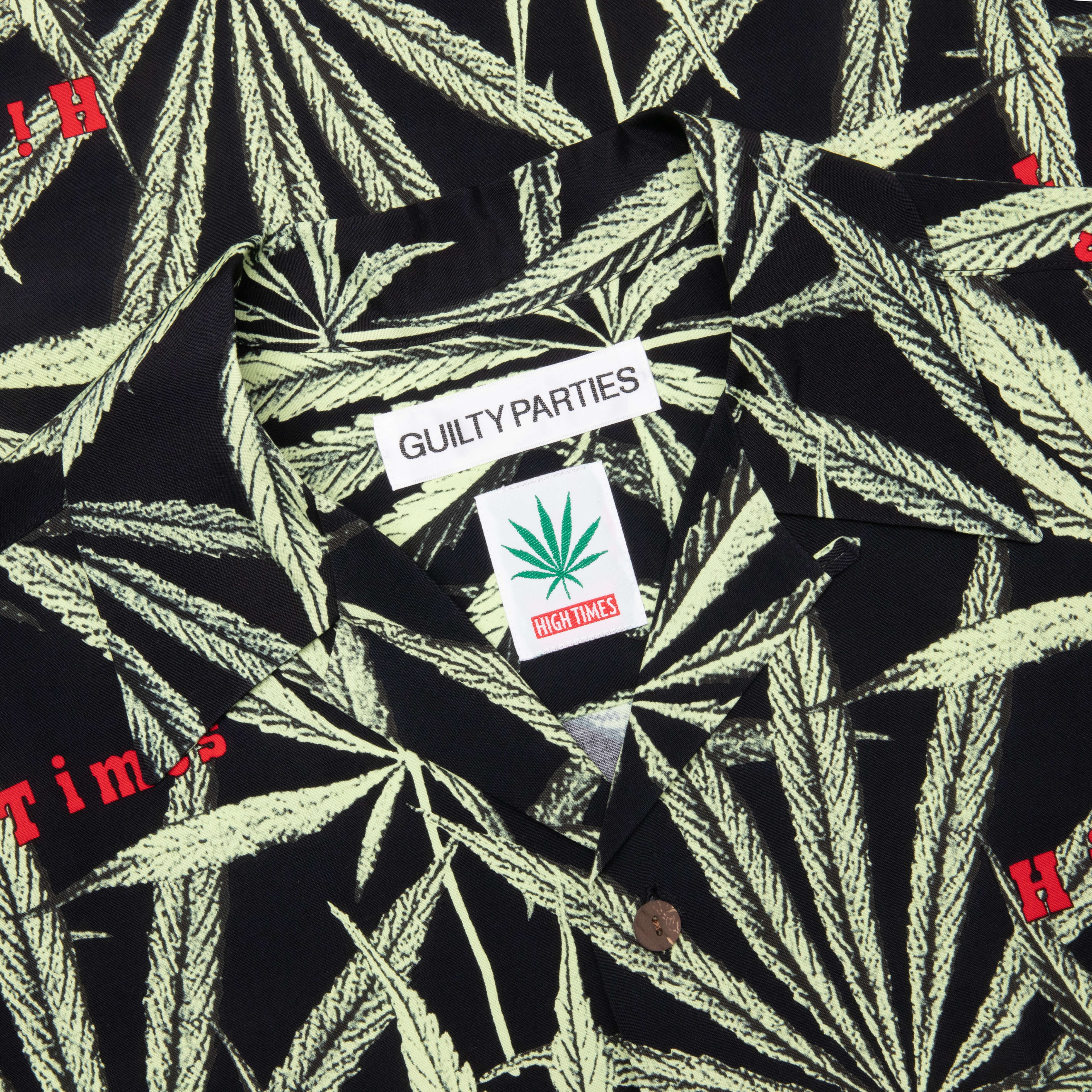 High Times S/S Hawaiian Shirt Type-1 - Black - Image 3