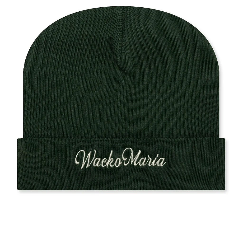 Knit Watch Cap - Green