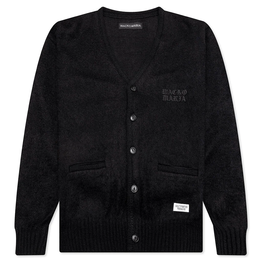 Mohair Cardigan Type 2 - Black