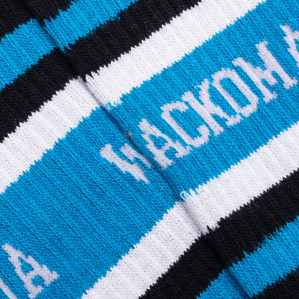 Skater Socks Type 1 - Black/Sax - Image 2