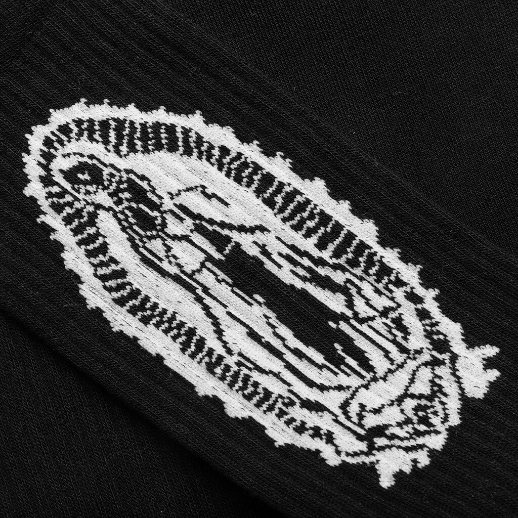 Skater Type-1 Socks - Black - Image 2