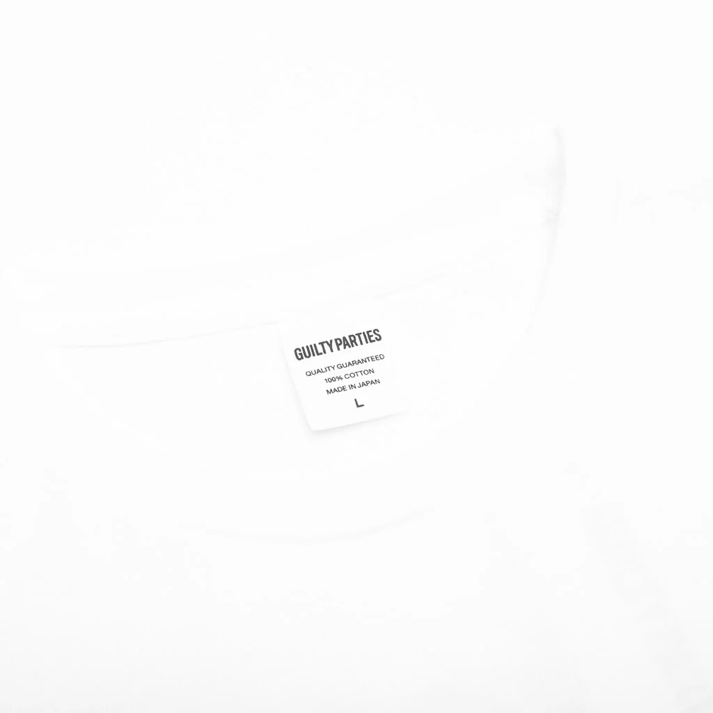 Washed Heavyweight Crewneck T-Shirt Type 2 - White - Image 4