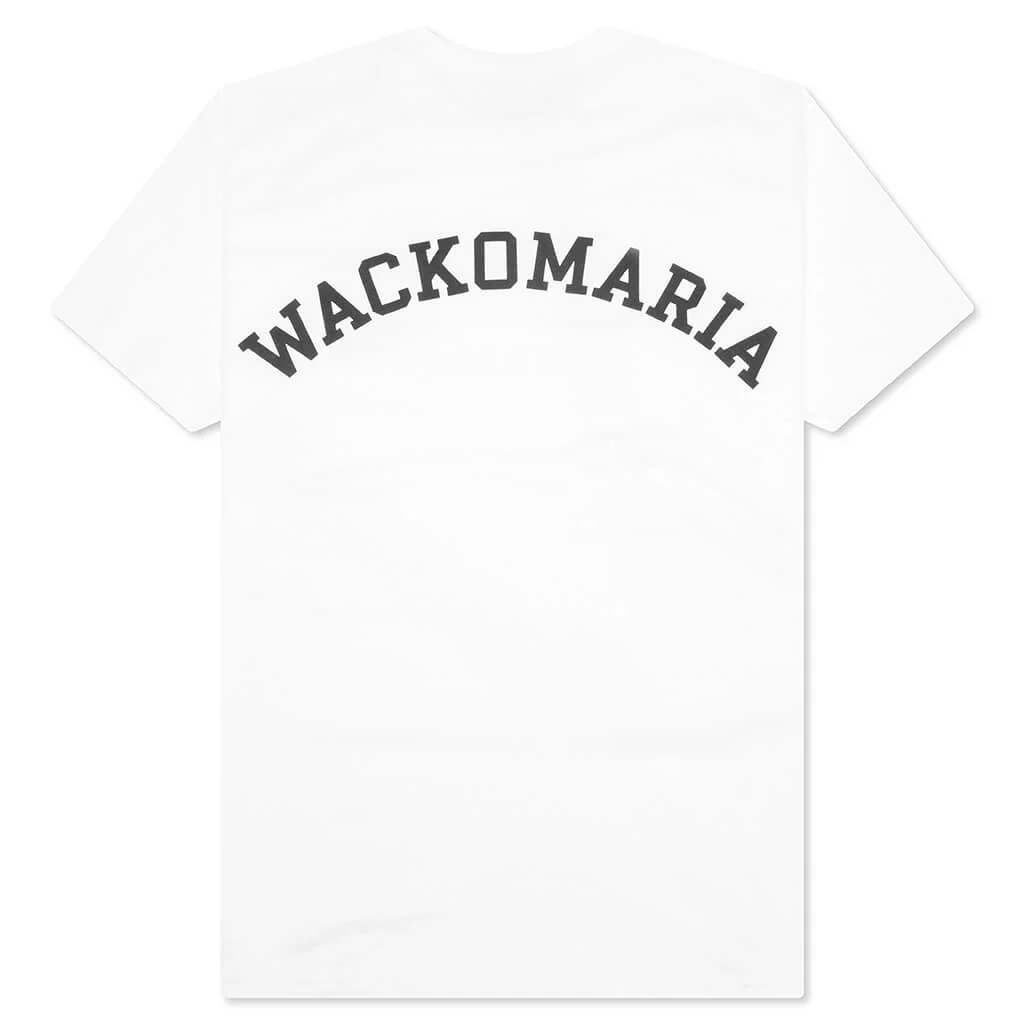Washed Heavyweight Crewneck T-Shirt Type 5 - White - Image 2