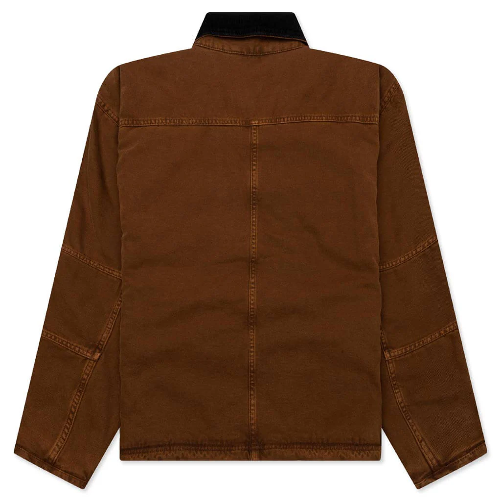 Washed Canvas Shop Jacket - Bronze - Image 2